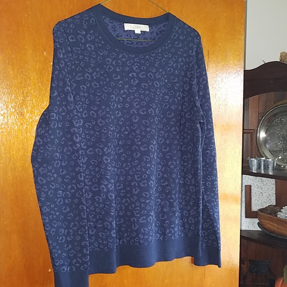 Animal print sweater